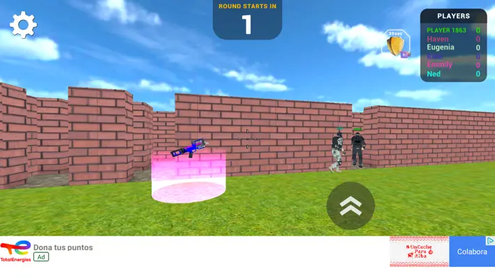 Nextbots In Backrooms Shooter android App screenshot 1